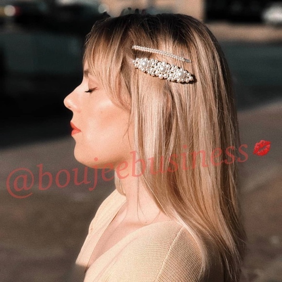 ZARA Pack of Faux Pearl Hair Clips